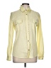 Weekend Max Mara Yellow Long Sleeve Button-Down Shirt Size L - photo 1