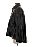 Zara Solid Black Raincoat Size S - photo 5
