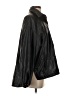 Zara Solid Black Raincoat Size S - photo 4