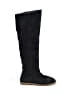 Ugg 100% Leather Black Boots Size 9 1/2 - photo 1