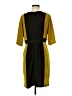 Gabby Skye 100% Polyester Color Block Yellow Casual Dress Size 8 - photo 2
