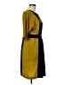 Gabby Skye 100% Polyester Color Block Yellow Casual Dress Size 8 - photo 4
