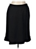 Kasper Solid Black Formal Skirt Size 10 Petite - photo 1