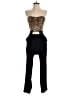 Love J Animal Print Black Jumpsuit Size S - photo 1