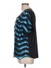 New Directions Blue Short Sleeve Blouse Size L - photo 5