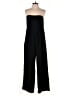 A New Day 100% Polyester Solid Black Jumpsuit Size M - photo 1