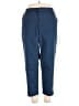 Code Bleu Solid Blue Casual Pants Size 20 - photo 1