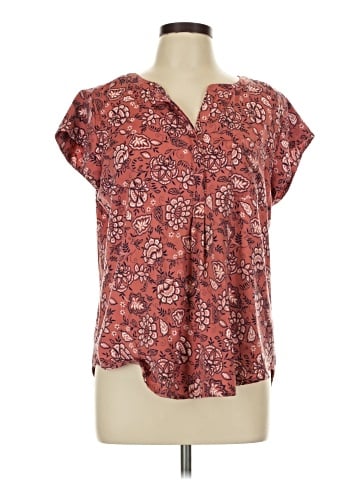 Liz Claiborne Short Sleeve Blouse (view 1)