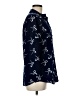 Adrienne Vittadini Stars Blue 3/4 Sleeve Blouse Size M - photo 4