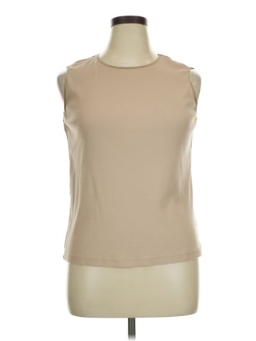 Christopher & Banks Sleeveless T-Shirt (view 1)