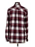 Pendleton Plaid Burgundy Long Sleeve Button-Down Shirt Size XS - photo 2