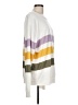 Fantastic Fawn Stripes White Pullover Sweater Size L - photo 4