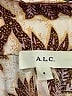 A.L.C. 100% Linen Floral Ivory Shorts Size 4 - photo 3
