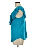 a.n.a. A New Approach Teal Short Sleeve Top Size L - photo 5