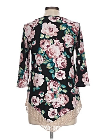 Discreet 3/4 Sleeve Blouse (view 2)