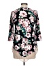 Discreet Black 3/4 Sleeve Blouse Size L - photo 2