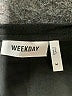 Weekday Solid Black Short Sleeve T-Shirt Size M - photo 7