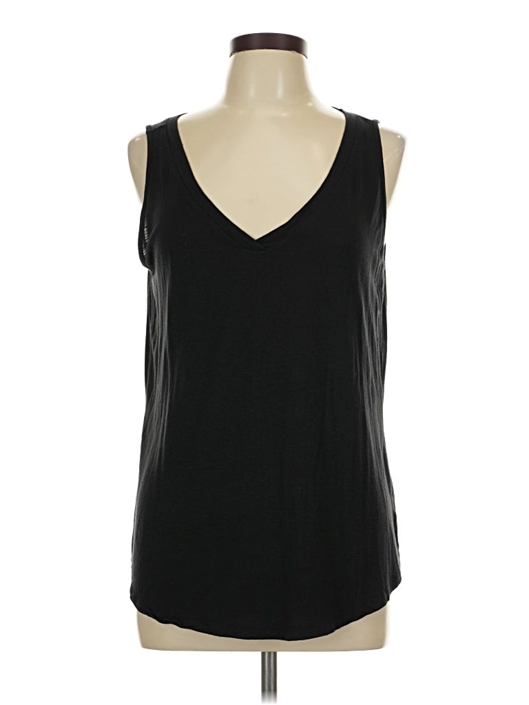 Pre-owned 24/7 Maurices Sleeveless T-shirt In Black