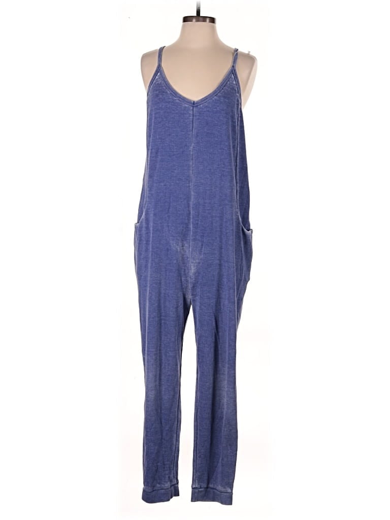 Pre-owned Sincerely Jules Jumpsuit In Blue