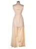 Lascana Solid Ivory Jumpsuit Size 4 - photo 2