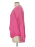 Soft Surroundings 100% Cotton Pink Pullover Sweater Size L - photo 5