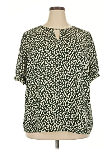 Molly & Isadora Short Sleeve Blouse (view 1)