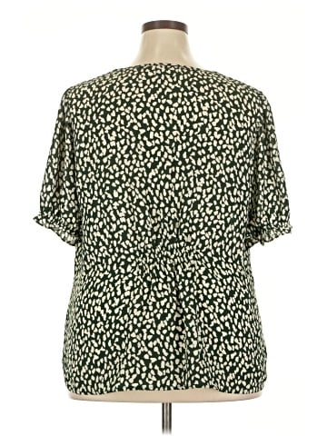 Molly & Isadora Short Sleeve Blouse (view 2)