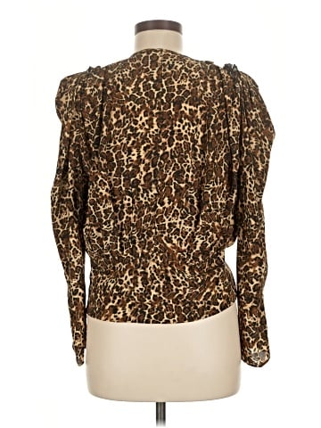 Isabel Marant Long Sleeve Silk Top (view 2)