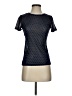 Halogen 100% Polyester Blue Short Sleeve Top Size XS - photo 1
