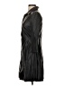 MNG 100% Polyester Black Trenchcoat Size 2 - photo 5