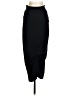 Porto Solid Black Formal Skirt Size 4 (0) - photo 1