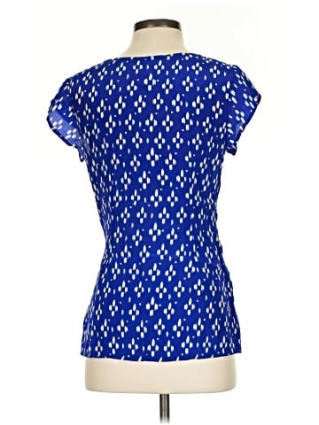 Edme & Esyllte Short Sleeve Silk Top (view 2)