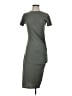 Nine Britton Solid Gray Casual Dress Size XS - photo 1