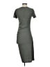 Nine Britton Solid Gray Casual Dress Size XS - photo 2
