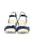 Lands' End Blue Wedges Size 8 1/2 - photo 2