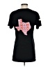 Unbranded 100% Cotton Black Short Sleeve Top Size XXS (estimated) - photo 2