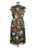 DR2 100% Polyester Tropical Green Casual Dress Size XL - photo 2