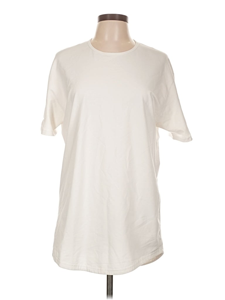 Pre-owned Bylt Short Sleeve T-shirt In Ivory