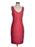 Nicole Miller Paisley Pink Cocktail Dress Size XXS (estimated) - photo 1