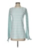 Long Tall Sally 100% Cotton Teal Long Sleeve T-Shirt Size XS - photo 1