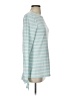 Long Tall Sally 100% Cotton Teal Long Sleeve T-Shirt Size XS - photo 4