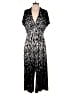 Sandra Darren Graphic Black Jumpsuit Size M - photo 1