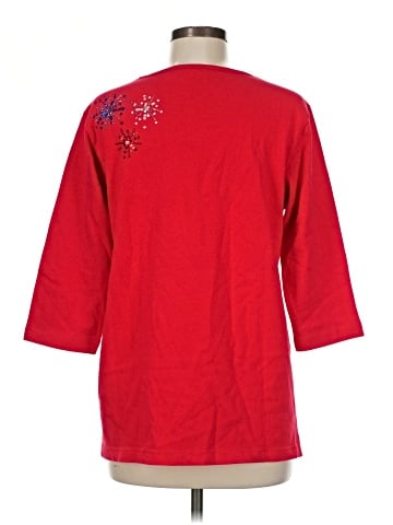 Quacker Factory 3/4 Sleeve Top (view 2)