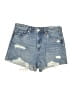 Blank NYC 100% Cotton Blue Denim Shorts Size 34 waist (estimated) - photo 1