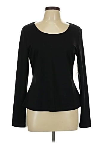 Adrienne Vittadini Long Sleeve T-Shirt (view 1)