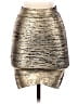 BCBGMAXAZRIA Metallic Gold Formal Skirt Size XS - photo 1