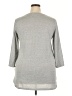 Assorted Brands Gray 3/4 Sleeve Top Size XXL - photo 2