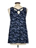 Unbranded Blue Sleeveless Blouse Size XL (estimated) - photo 2