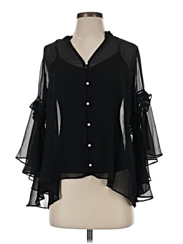 C. Wonder 3/4 Sleeve Blouse (view 1)