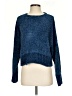 Altar'd State 100% Polyester Solid Blue Pullover Sweater Size S - photo 1